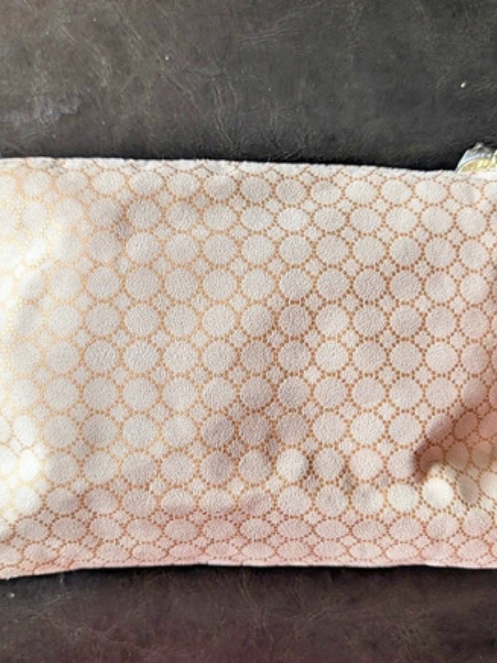 BVLGARI Parfums Cosmetic Pouch Pink & White
